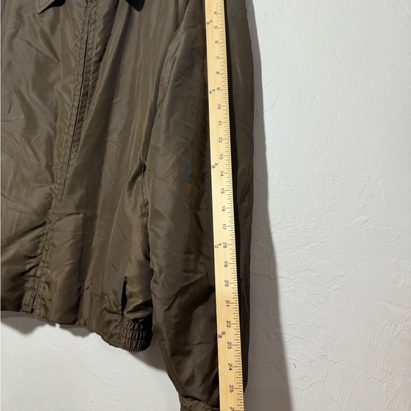 Vintage McGREGOR NYLON ANTI-FREEZE Jacket 46L, Brown JAMES DEAN Washable - Picture 8 of 8
